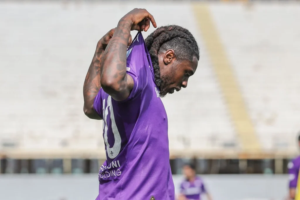 El FC Barcelona dispuesto a lanzarse a por Moise Kean como sustituto de Robert Lewandowski. Fuente: X (@FabrizioRomano)