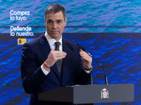 Pedro Sanchez España aranceles Trump Estados Unidos