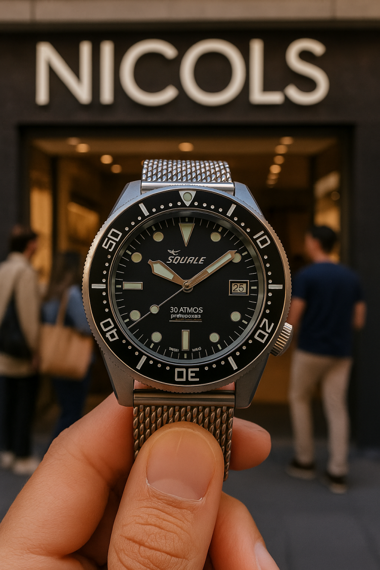 Los relojes Squale llegan a España de la mano de Joyería Nicols