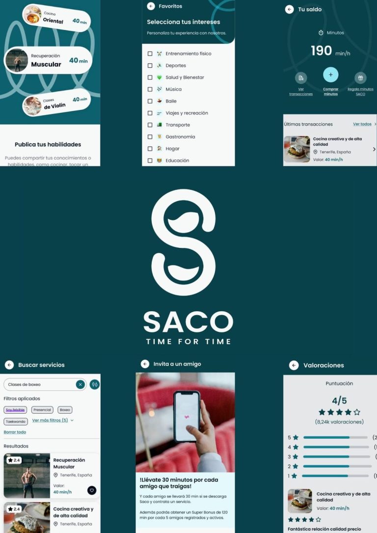 Nace SACO: la aplicación española que transforma habilidades en minutos y reinventa el intercambio