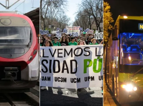 cortes cercanias huelgas autobuses madrid Cortes en Cercanías, paros de autobuses y tres huelgas desatan la vorágine en Madrid