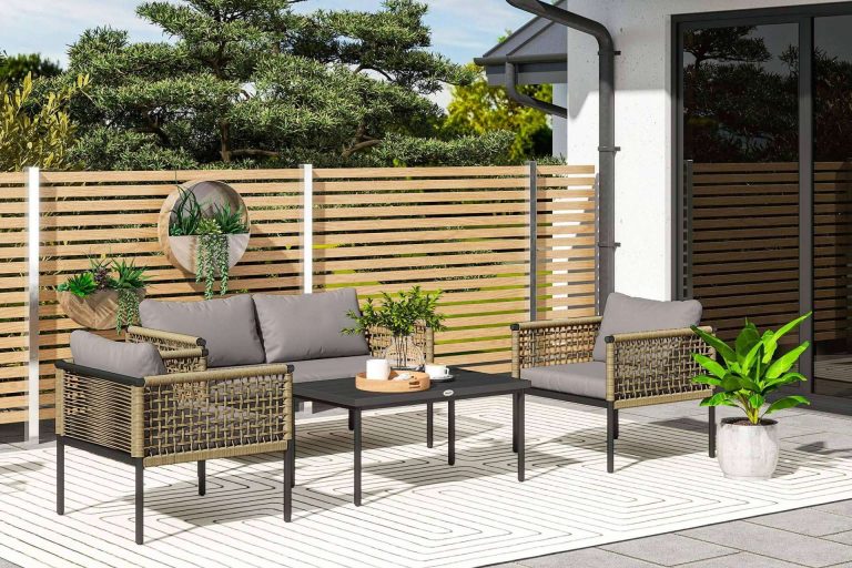 Aosom.es presenta las últimas novedades en muebles de jardín y terraza para esta temporada