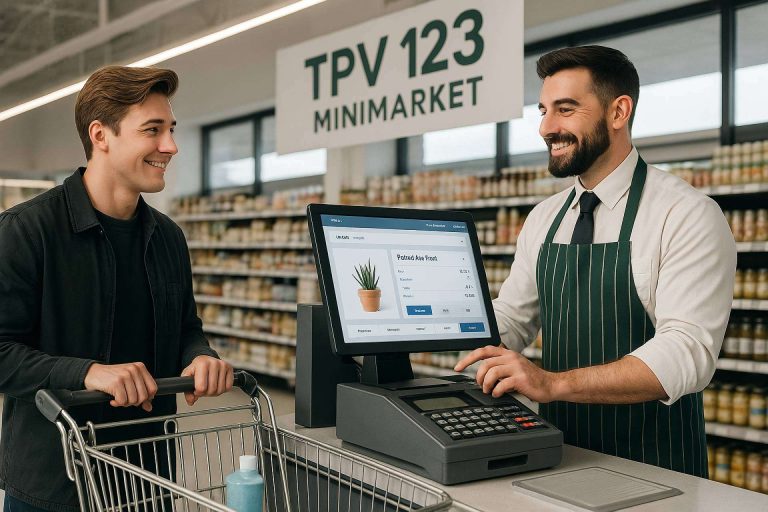 TPV 123 Minimarket mejora el control de inventario y ventas en supermercados y tiendas de alimentación
