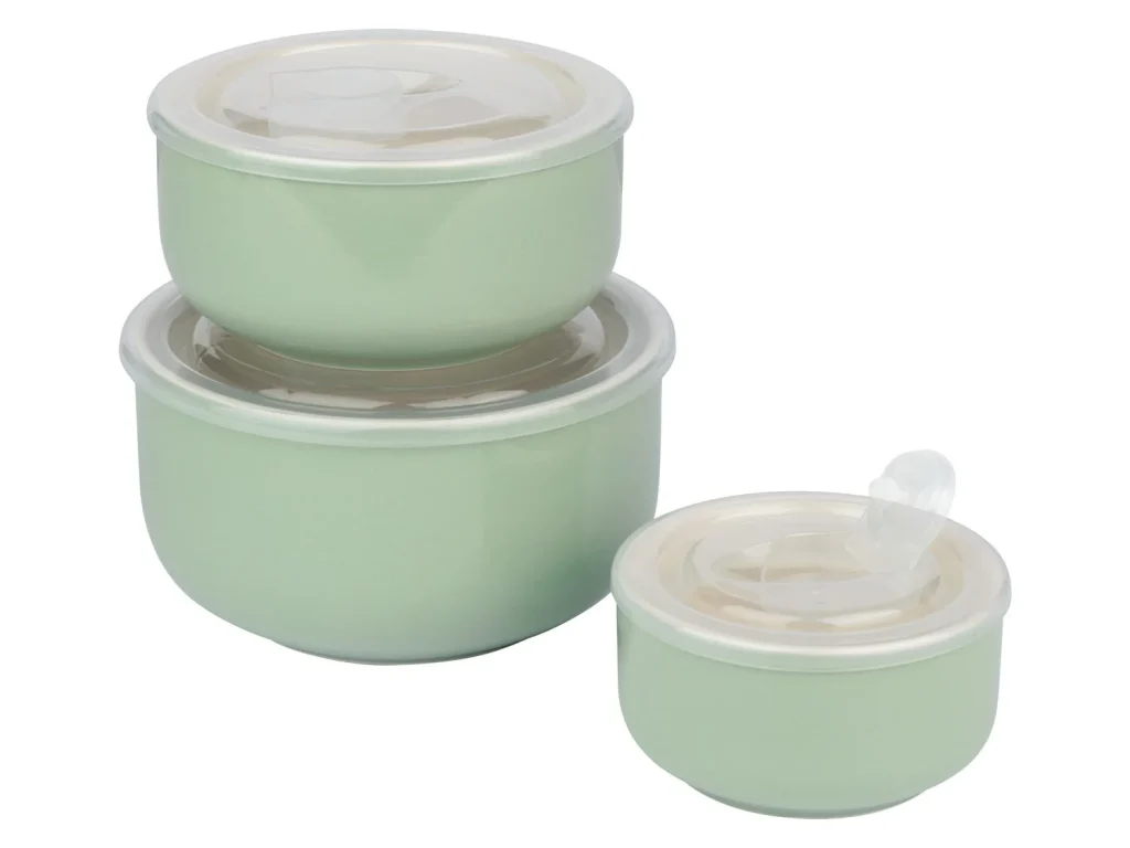 ¿Problemas de espacio? Despídete de ese inconveniente con los cuencos de Lidl 29 Diseño inteligente: cuencos apilables que ahorran espacio (y disgustos)