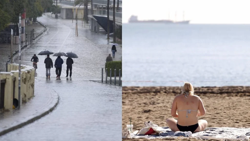 ¿Siempre llueve? La Semana Santa 2025 y los datos históricos de lluvias de la AEMET 2 Lluvias y playa en Semana Santa 2025