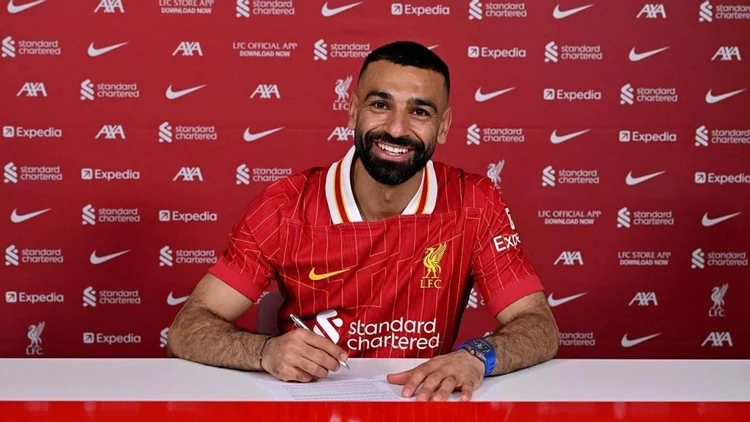 Renovación de Salah en el Liverpool deja consecuencias graves en el FC Barcelona 1 Salah Liverpool renovación Fuente: Liverpool