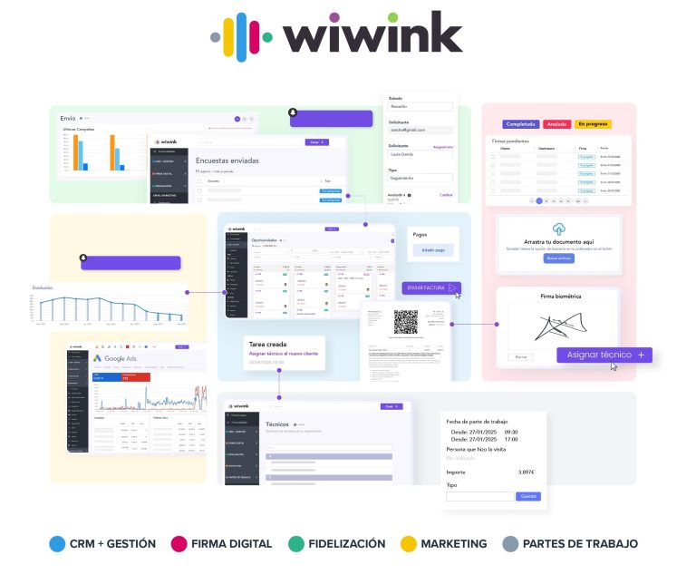 wiwink impulsa la digitalización de pymes con una plataforma todo-en-uno, fácil, modular y automatizable