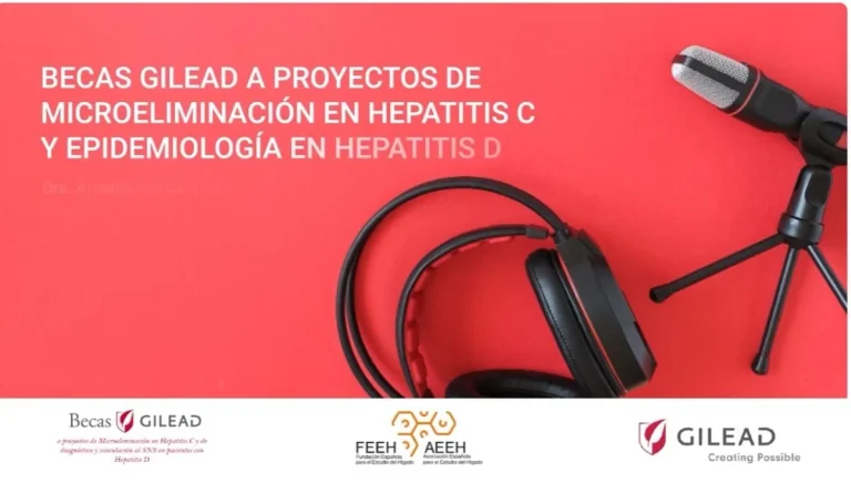 Gilead y la AEEH convocan la octava edición de las becas para proyectos sobre hepatitis