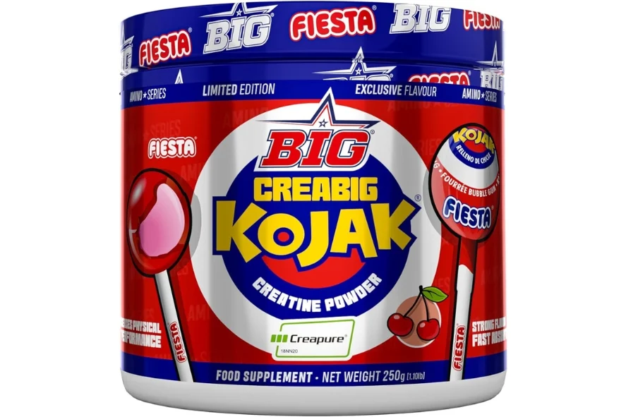 BIG creatina creapure sabor kojak 250 g 1