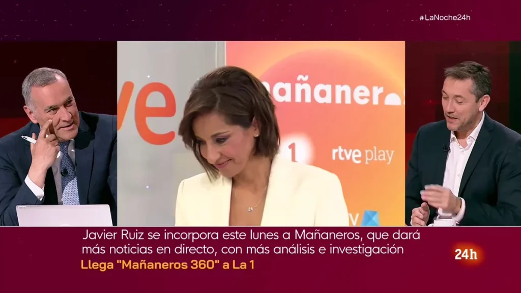 Insultos desde el plató