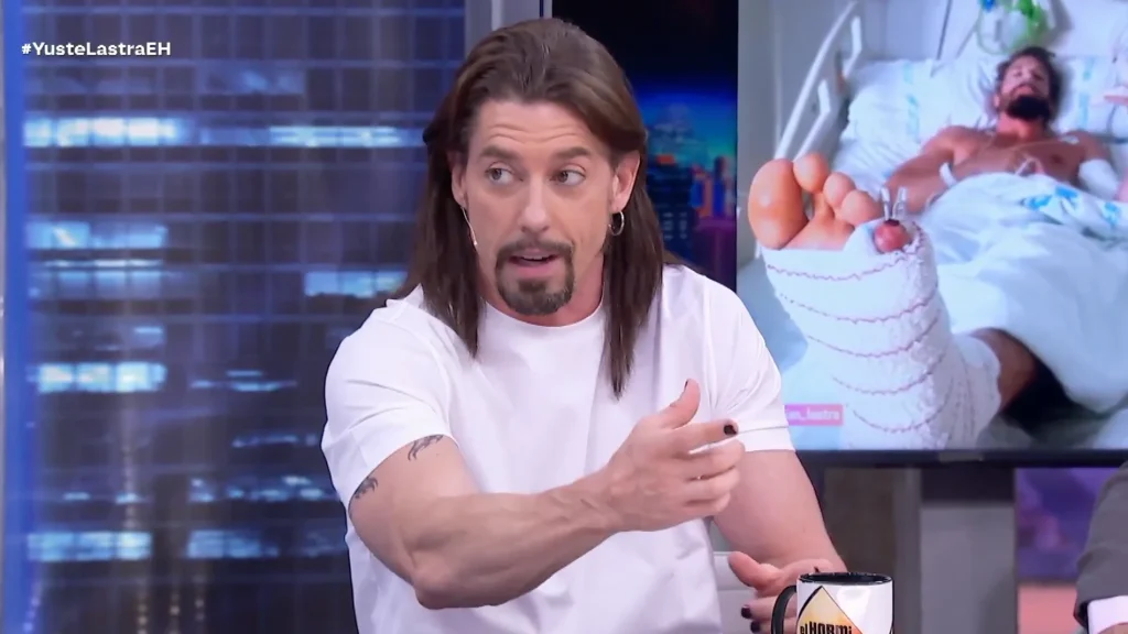 Adrián Lastra y la caída en moto que le dejó consecuencias graves