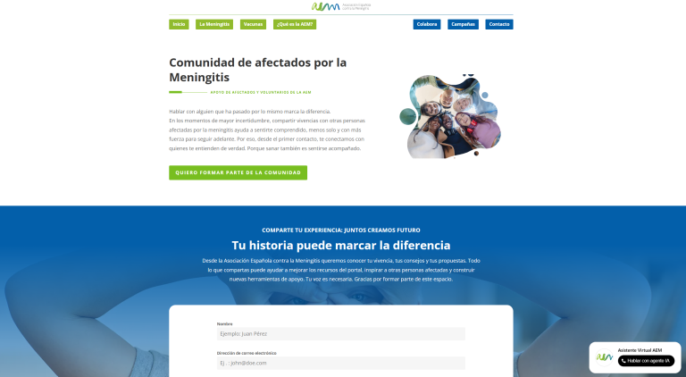 La AEM estrena su nueva plataforma digital con IA, tecnología pionera para una asociación de pacientes