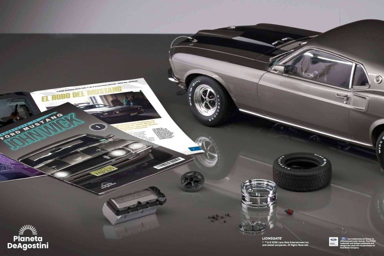 Planeta DeAgostini lanza la suscripción del modelo para construir del Ford Mustang 1969 de John Wick