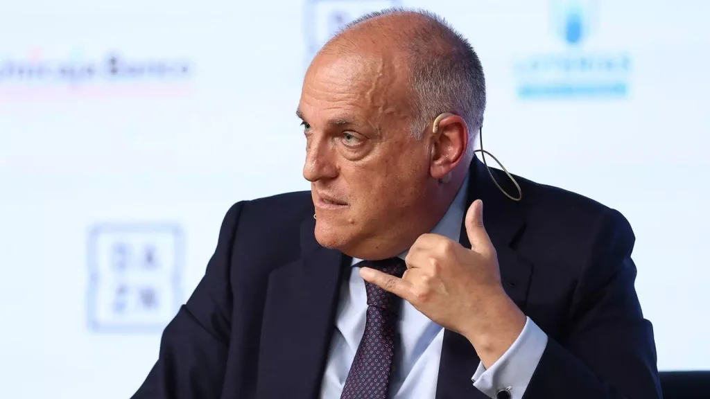 javier tebas bloqueos laliga pirateria