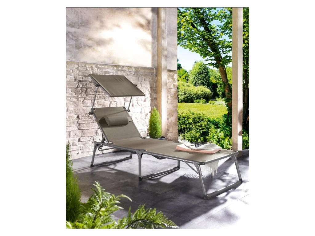 Una tumbona fácil de mantener y muy duradera