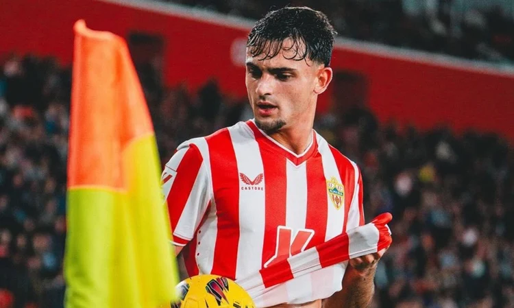 Marc Pubill UD Almería Fuente: UD Almería