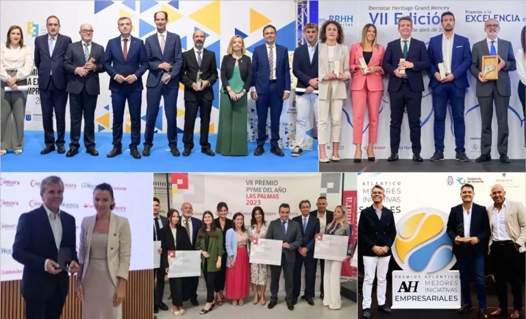 Canarias impulsa su tejido empresarial con tres premios de referencia que reconocen la excelencia e innovación
