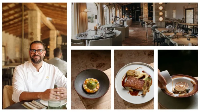 Vermell, el restaurante del hotel Son Vell de Vestige Collection en Menorca, amplía su oferta gastronómica con un nuevo 'Menú Degustación'