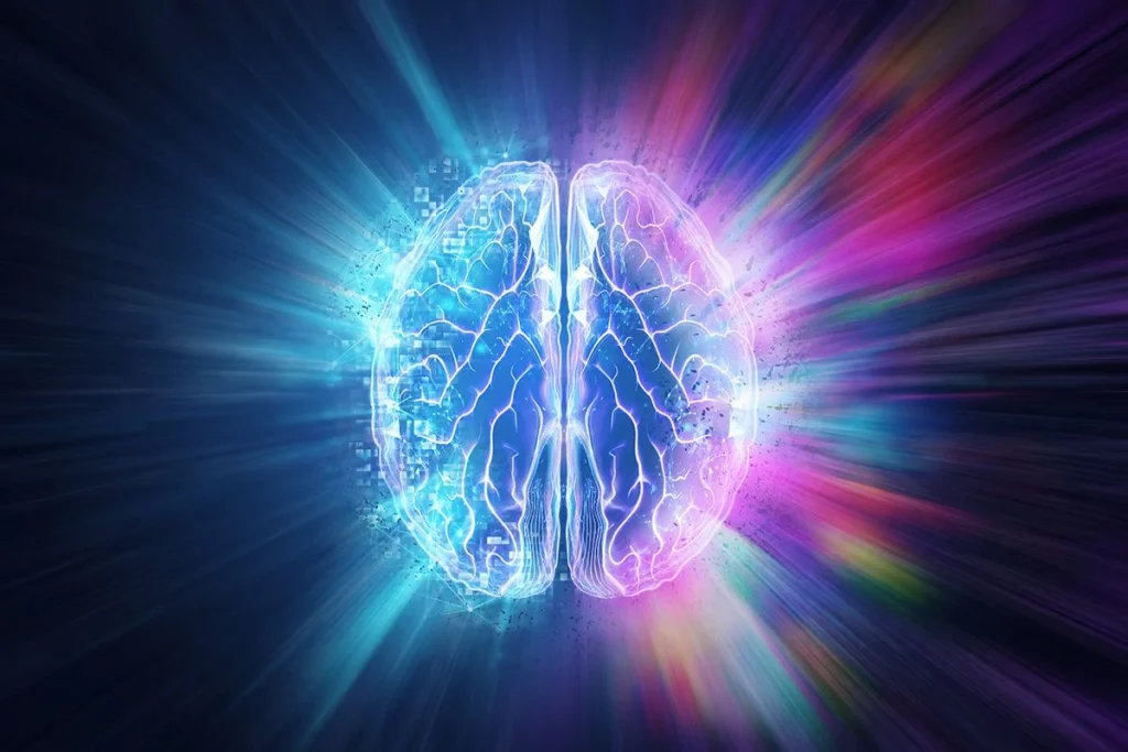 ACTIVIDAD LUMINOSA DEL CEREBRO