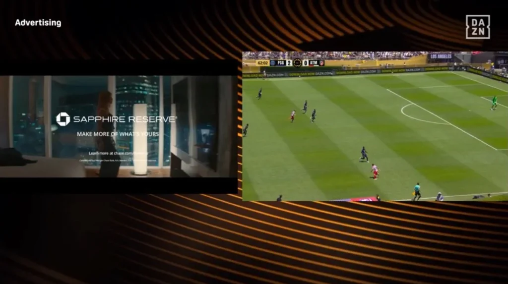 Anuncios en DAZN durante el Mundial de Clubes