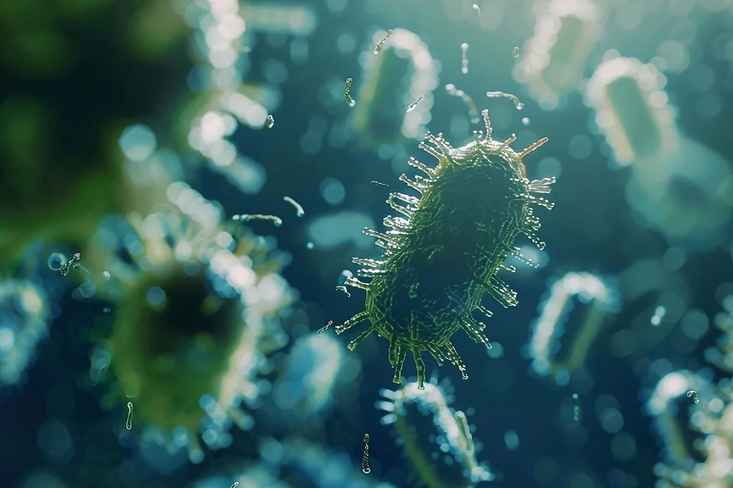 BACTERIAS SOBRE ELECTRODOS CONDUCTORES