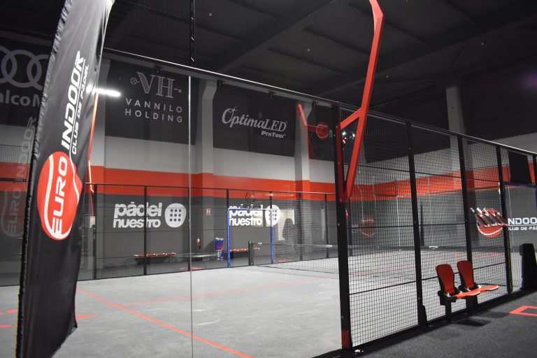 Euroindoor Alcorcón presenta la exclusiva pista 'El Lobo' de Juan Lebrón, una nueva era para el Pádel