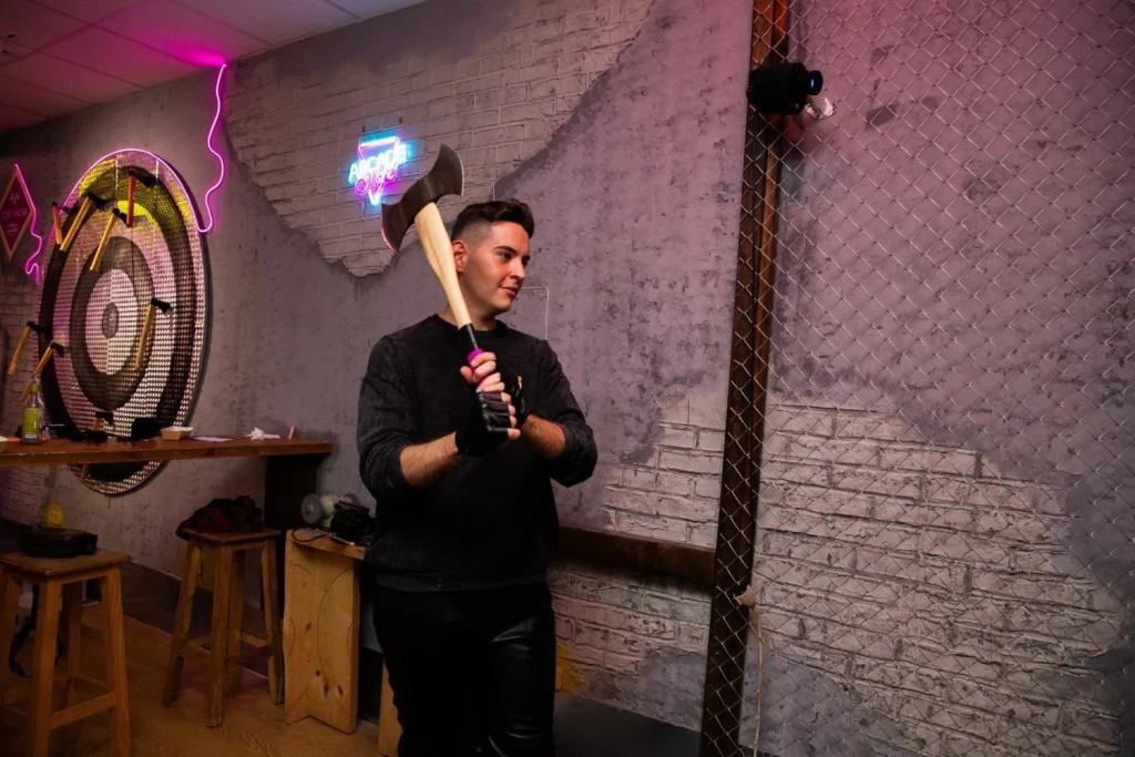 Lanzamiento de hachas