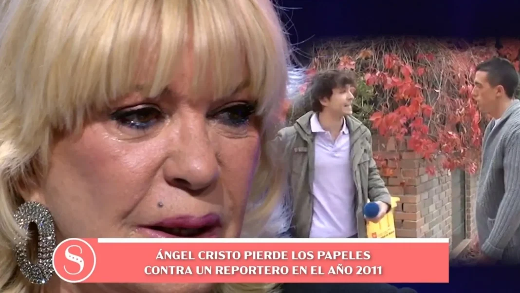 Una reacción desmedida de Ángel Cristo Jr ante la prensa