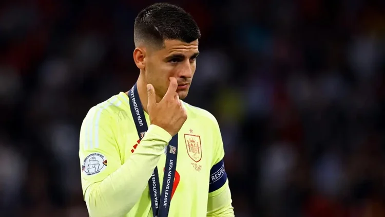 Álvaro Morata penalti Portugal Fuente: Reuters