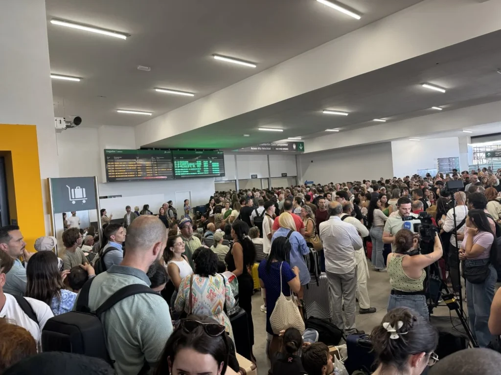 Estación de Chamartín avería Adif Renfe