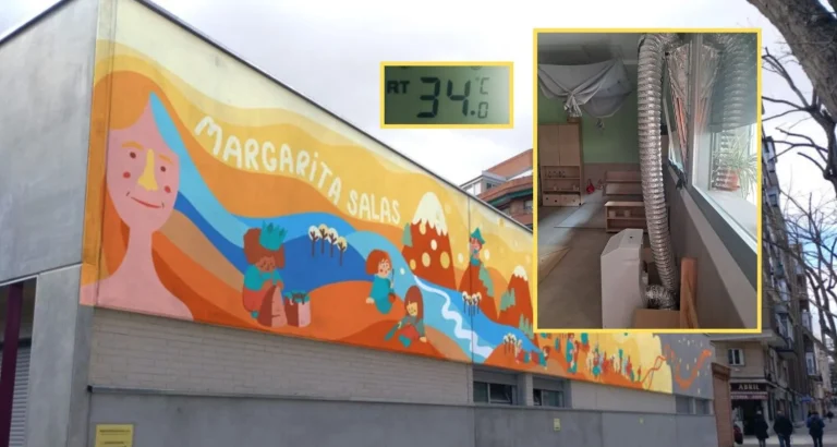 Bebés y niños de 0 a 3 años a 38 grados en escuelas infantiles municipales de Madrid: «Ajo y agua»