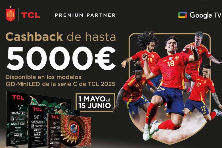 TCL apoya a la Selección Española en la Final Four de la Nations League y celebra el ‘Cashback de Campeones’ para ofrecer descuentos entre los consumidores