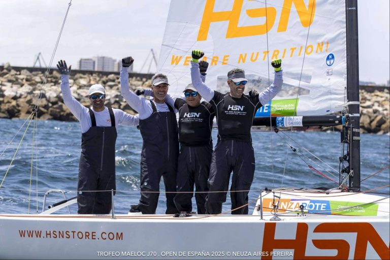 Los canarios 'HSN Sailing Team' ganan el Campeonato Nacional Open de España de J70