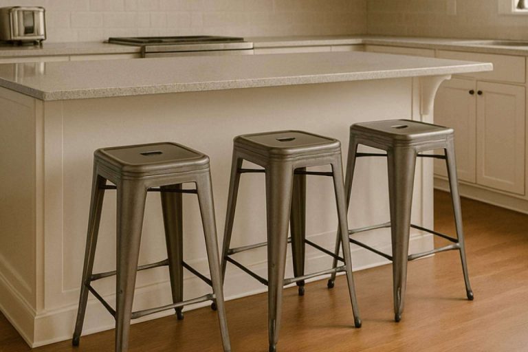 Taburetes altos con criterio de diseño, la propuesta de Spacio para entornos dinámicos y funcionales