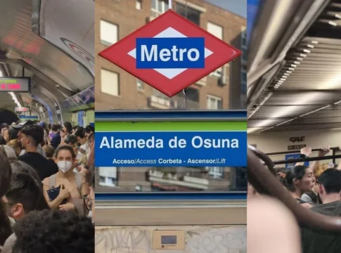 metro de madrid linea 5 aire acondicionado El 'inhumano' estado de la línea 5 del Metro de Madrid: «Apenas se puede respirar»
