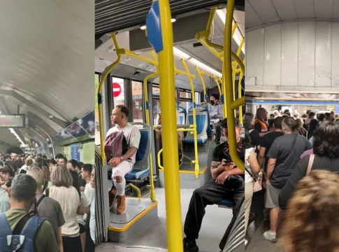 metro de madrid linea 6 «Pocos accidentes ocurren»: Peligrosas aglomeraciones en el Metro de Madrid y estudiantes jugándose la PAU por la línea 6