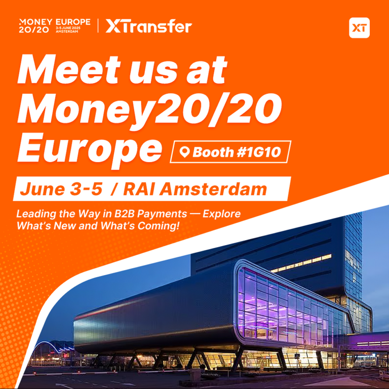XTransfer debutará como patrocinador 4 estrellas en Money20/20 Europe 2025
