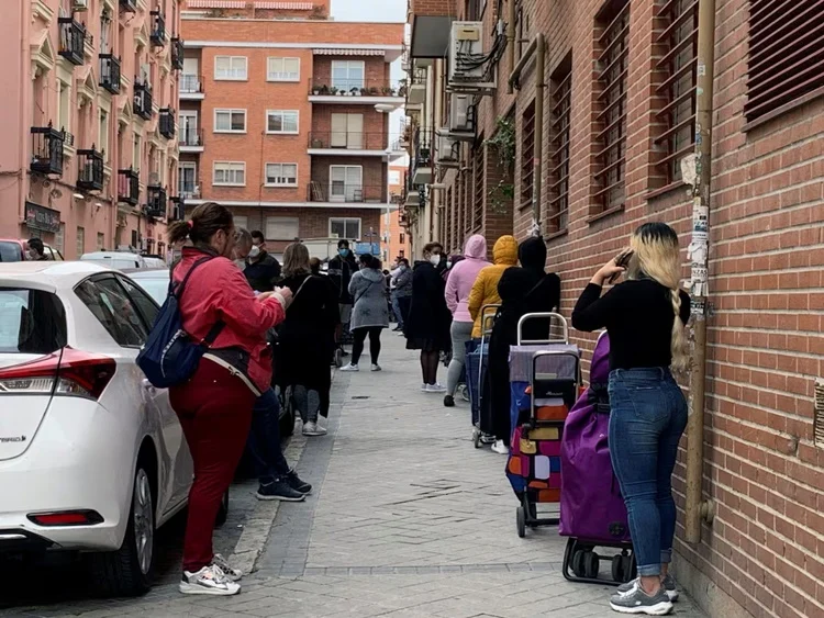 Precariedad Madrid Cáritas
