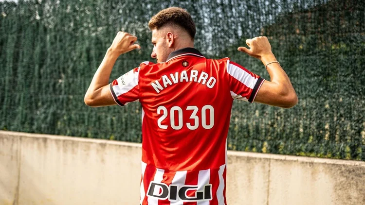 Robert Navarro Athletic Fuente: @athleticclub
