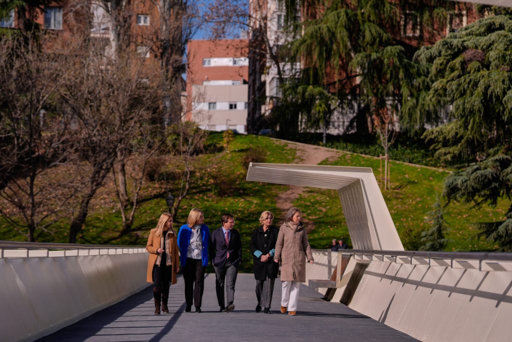 José Luis Martínez Almeida durante la presentación de Parque Ventas