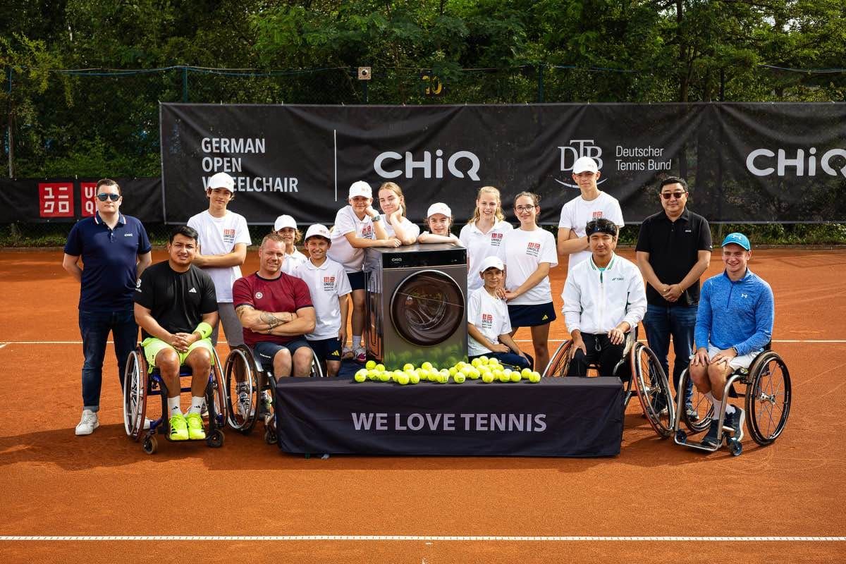 CHiQ promueve la inclusión y la innovación como patrocinador del Abierto Alemán de Tenis en Silla de Ruedas 1 CHiQ Champions Inclusion and Innovation as Presenting Partner of the German Wheelchair Tennis Open