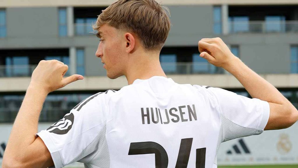 Dean Huijsen Fuente: Real Madrid