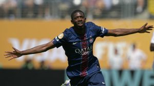 Balón de Oro Dembélé Fuente: AP