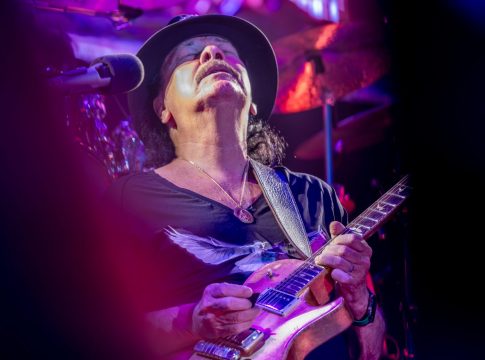 Carlos Santana en Noches del Botánico. Fuente: Agencias