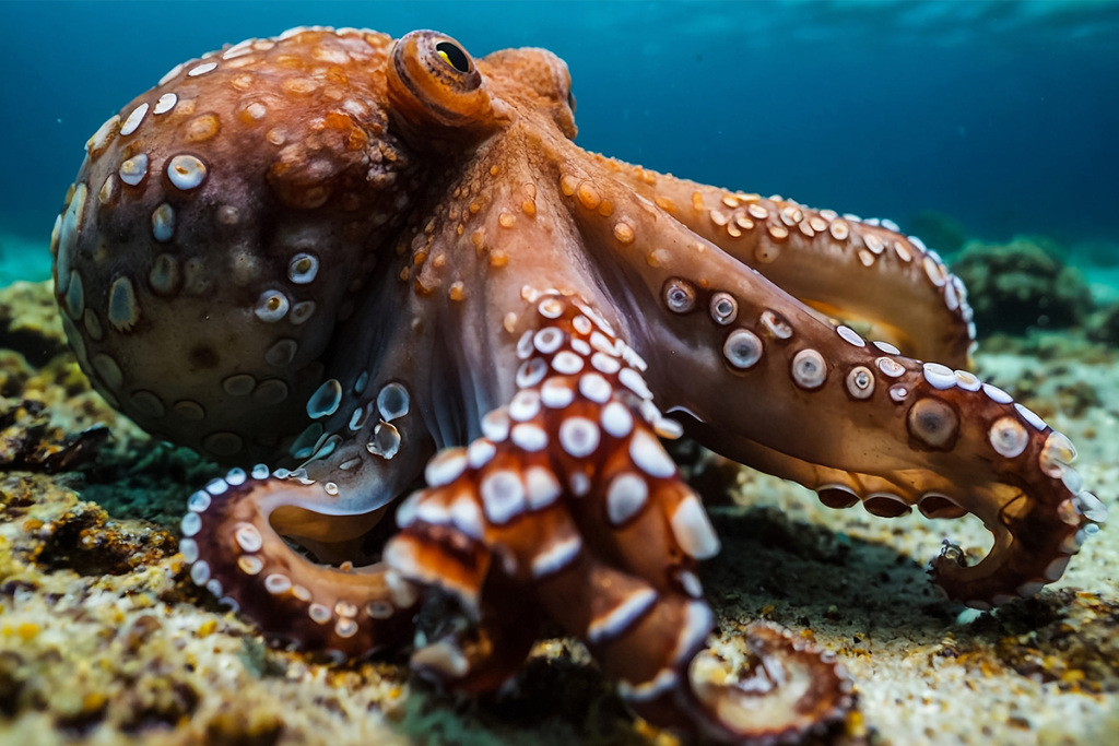 LA ALTA EFICIENCIA DE LOS PULPOS