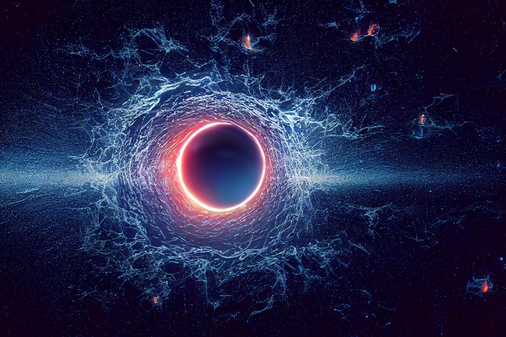 LA MAYOR COLISIÓN ENTRE DOS AGUJEROS NEGROS