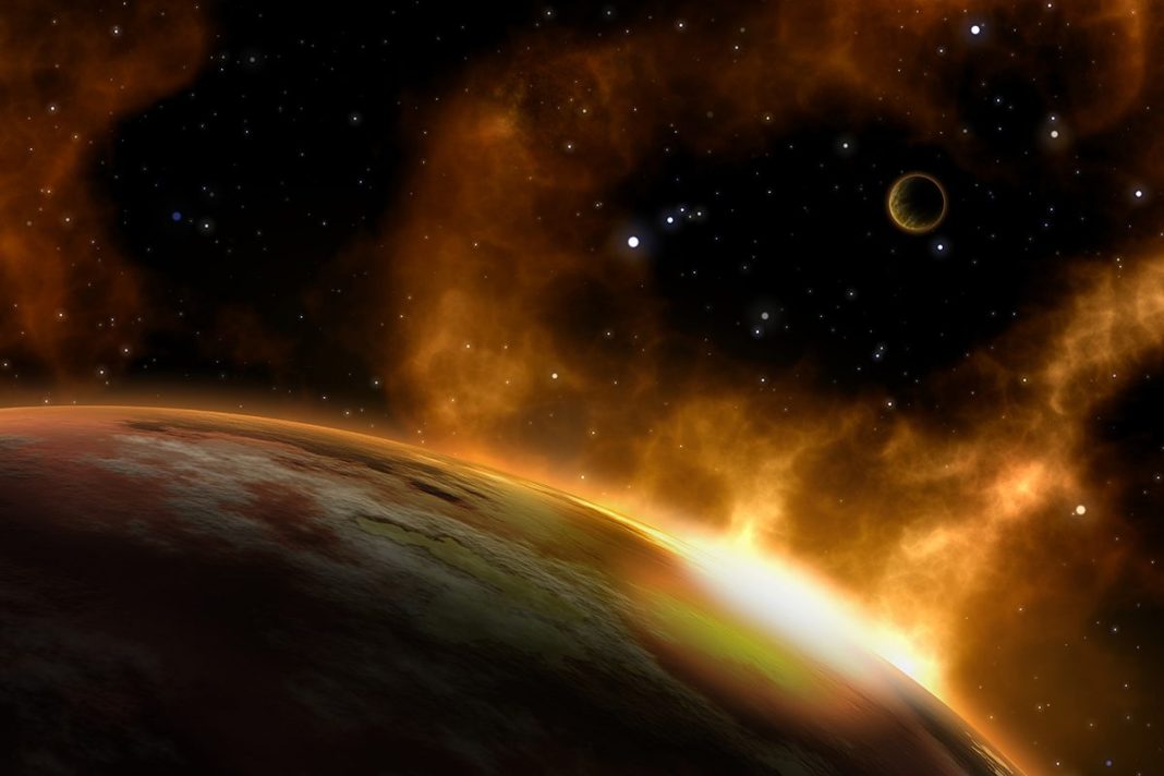 LA NASA DESCUBRE UN PLANETA EN EL QUE LLUEVE ARENA