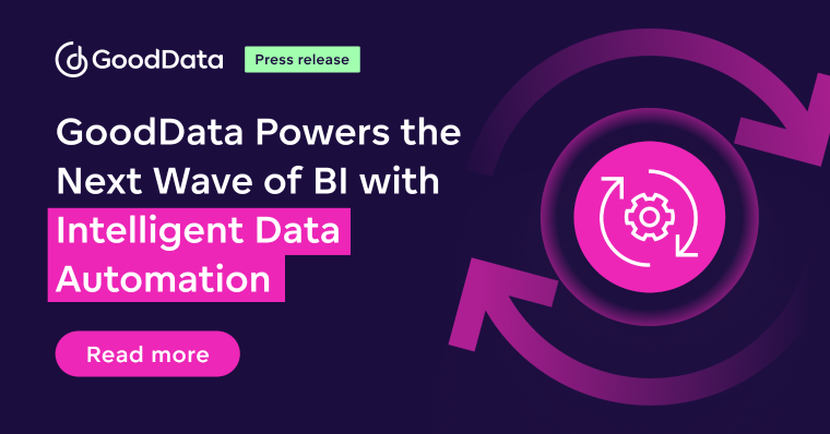 GoodData impulsa la nueva generación de BI con automatización inteligente de datos