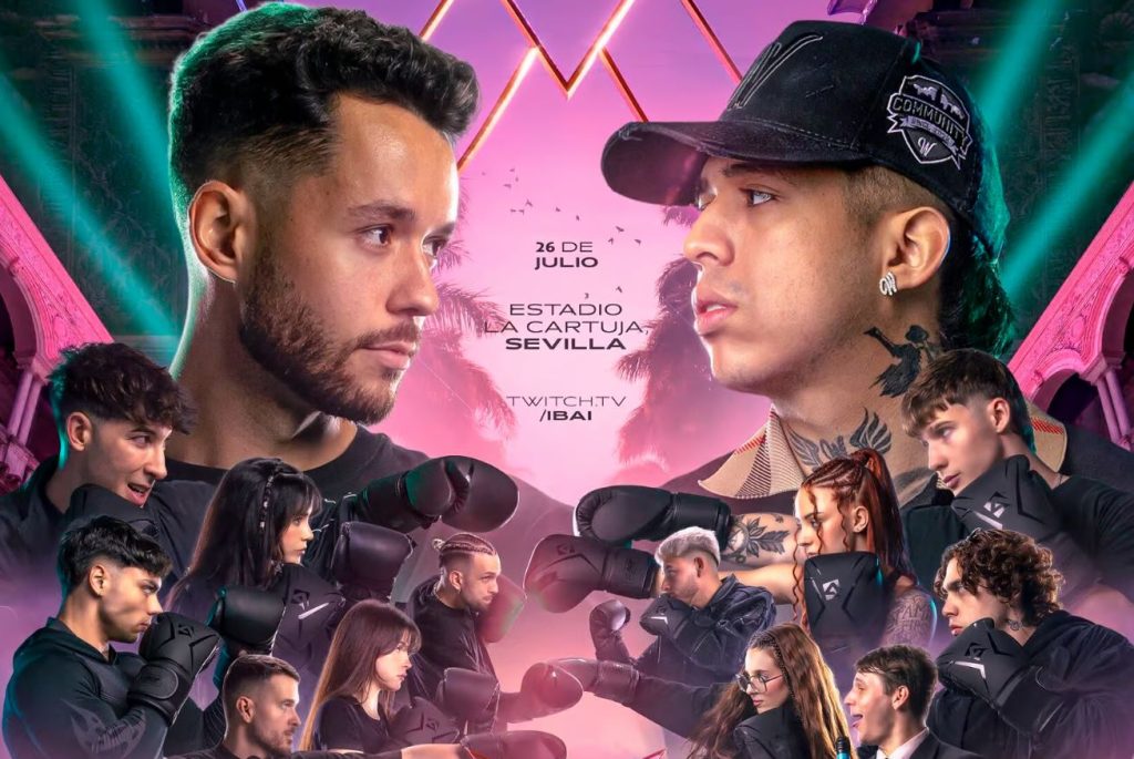 Cartel oficial de La Velada del Año 5 de Ibai Llanos en Sevilla