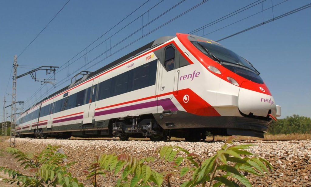 tren de renfe cercanias madrid